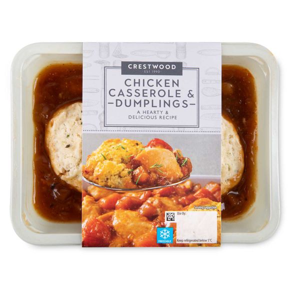 Inspired Cuisine Chicken Casserole & Dumplings 400g